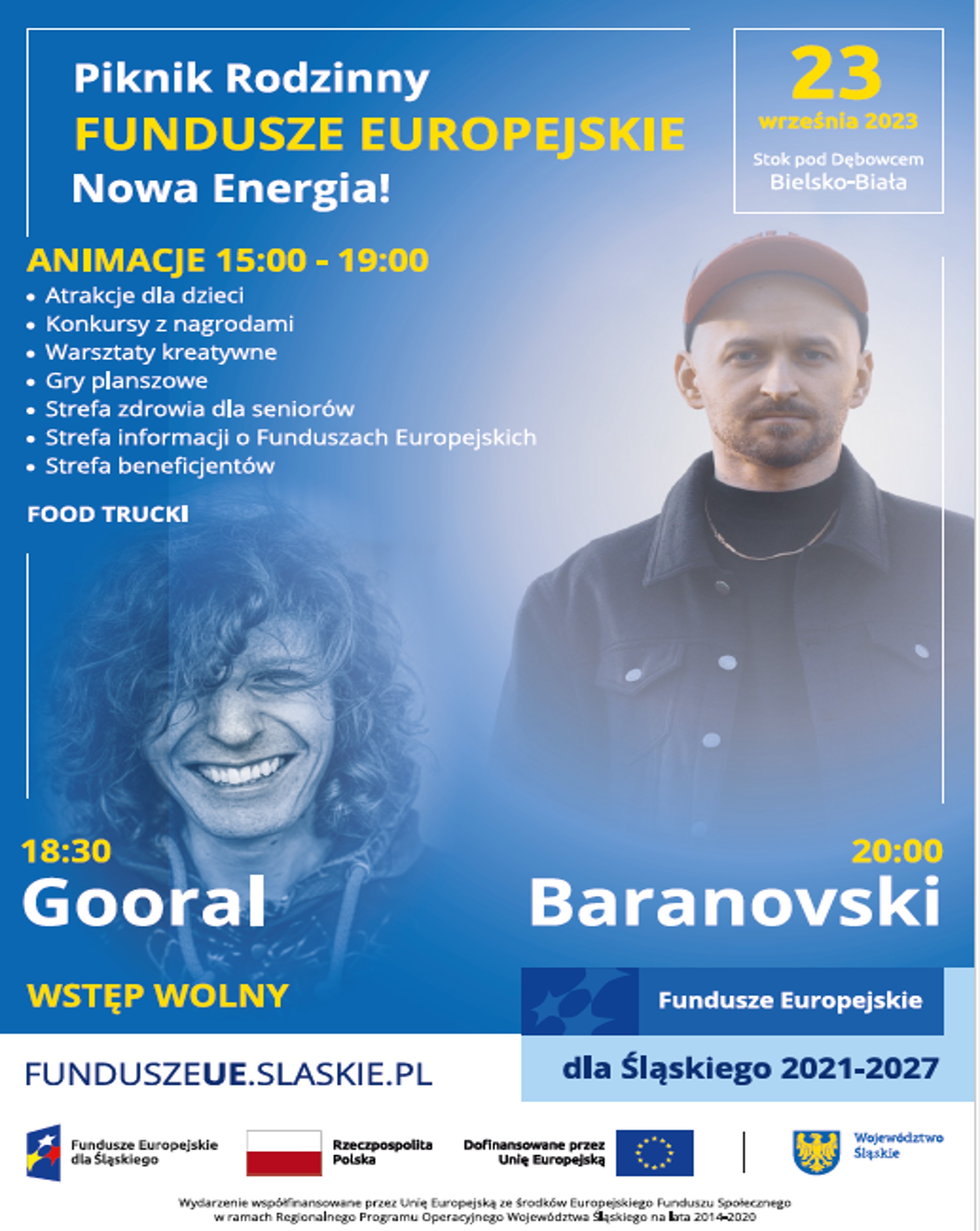 Plakat wydarzenia w Bielsku-Białej