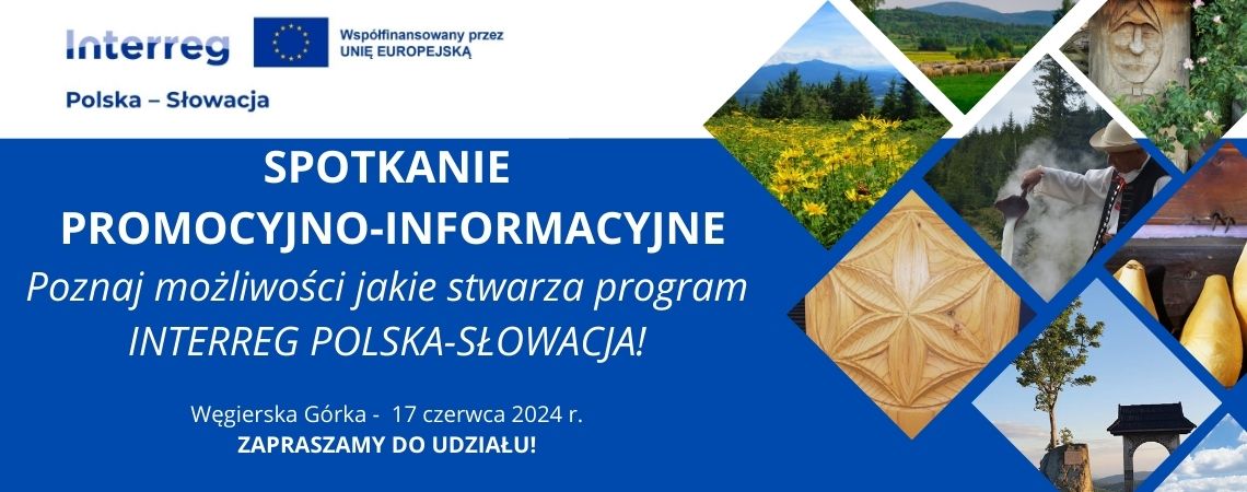 Spotkanie promocyjno-informacyjne - plakat