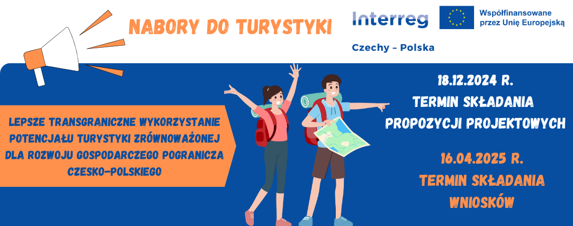 Nabory do turystyki Interreg CZ - PL !!!