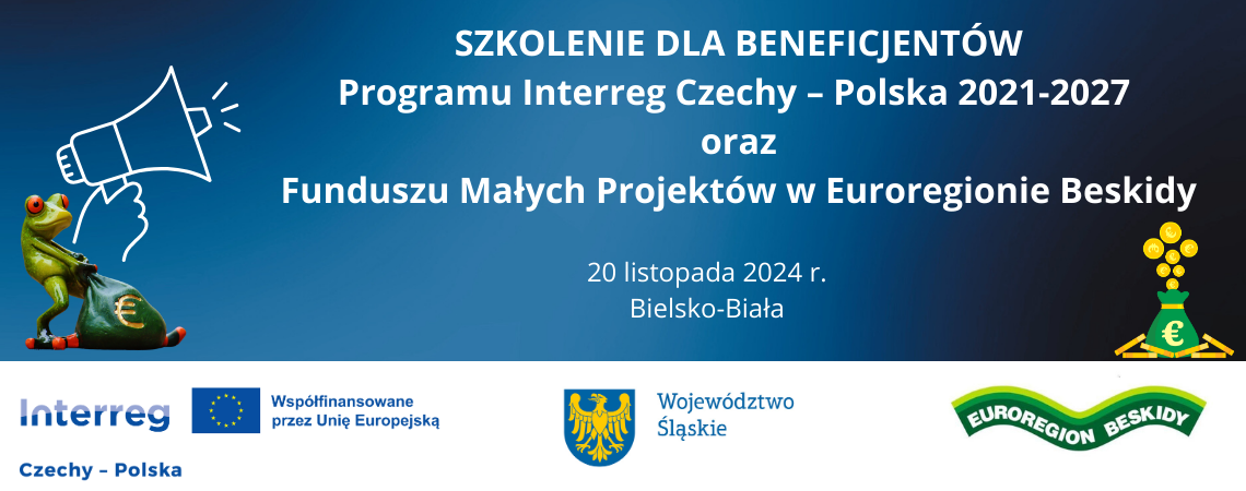 Szkolenie dla beneficjentów Interreg CZ-PL oraz beneficjentów FMP w Euroregionie Beskidy