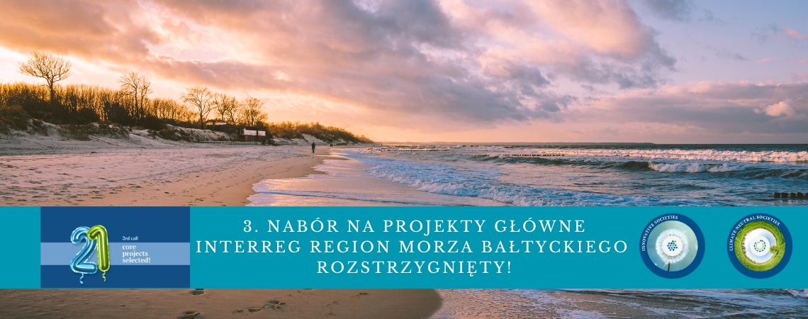 Rozstrzygnięcie 3.naboru na projekty główne Interreg Region Morza Bałtyckiego