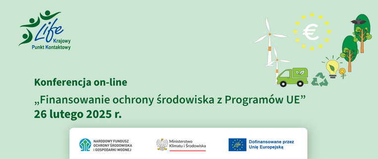 Konferencja on-line „Finansowanie ochrony środowiska z Programów UE”